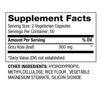 Centella asiatica 450 mg/100 capsule