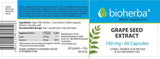Estratto di semi d'uva 280 mg - 60 capsule