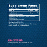 Estratto di vinaccioli 100 mg. /120 capsule.