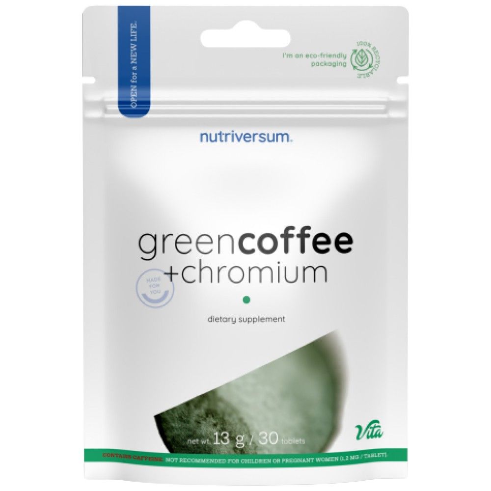 Caffè Verde + Cromo - 30 Compresse