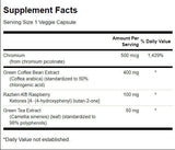 Complesso di caffè verde 550,5 mg - 60 capsule