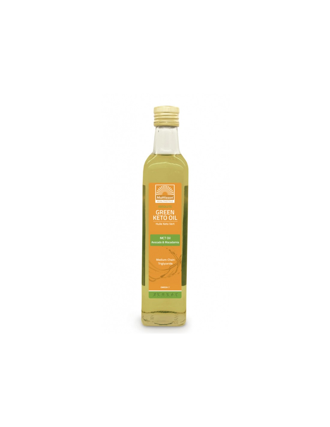 Sistema cardiovascolare - Green Keto Oil - MCT, Avocado e Macadamia, 500 ml <tc>Mattisson Healthstyle</tc>