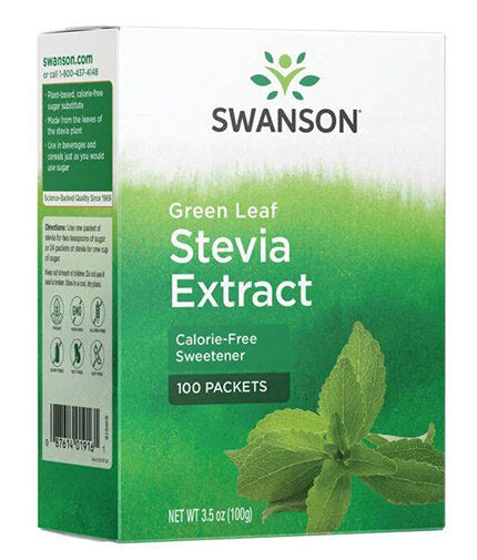 Estratto di stevia foglia verde/100 confezioni - 0