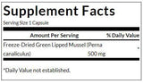 Cozze dalle labbra verdi 500 mg/60 capsule - 0