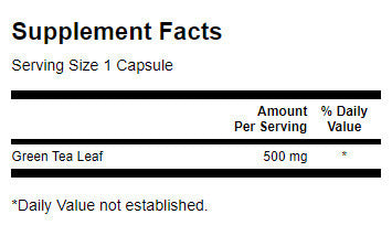 Tè Verde 500 mg - 30 capsule