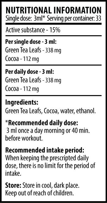 Tè Verde Al Cacao - 100 ml