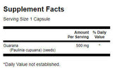 Guaranà 500 mg - 100 capsule