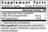 Guggulsterone - 90 capsule