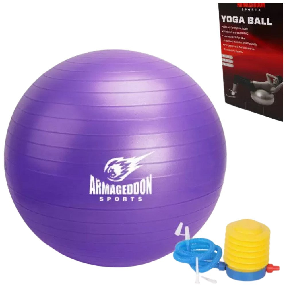 Palla da ginnastica con pompa 75 cm/Palla da ginnastica con pompa 75 cm