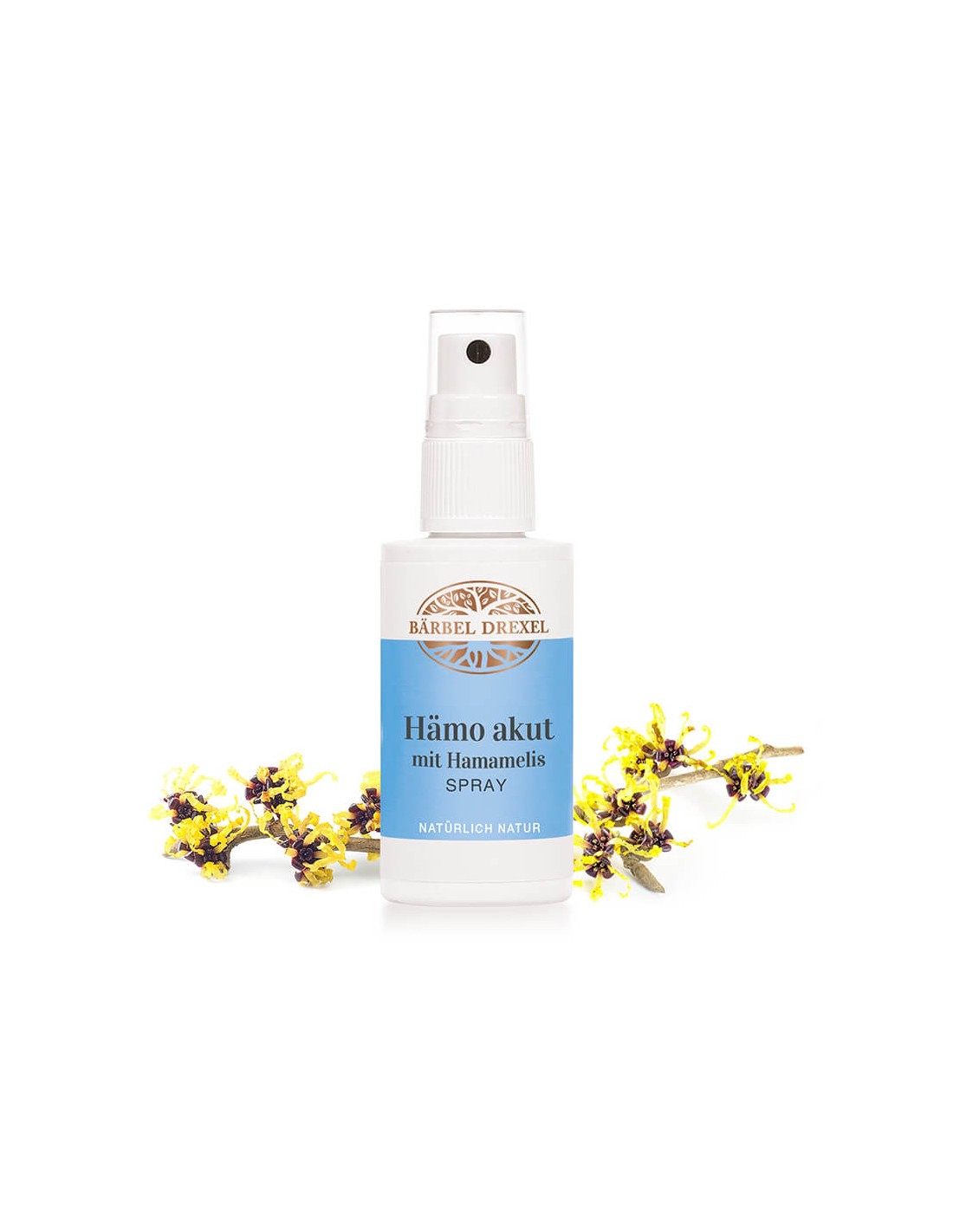 Hämo akut mit Hamamelis Spray/ Spray corpo alle erbe contro le emorroidi, 50 ml <tc>Bärbel Drexel</tc>