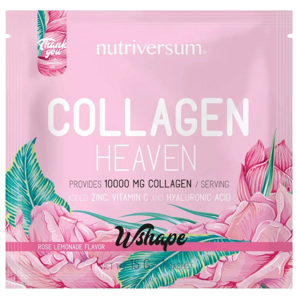 Collagene Heaven | Zinco aggiunto, vitamina C e acido ialuronico - 15 grammi