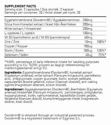 Bellezza dei capelli 60 capsule