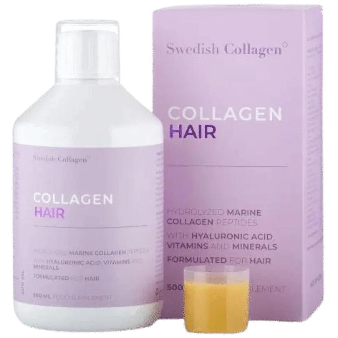 Capelli al collagene di pesce con coenzima Q10 /500 ml, 33 dosi/