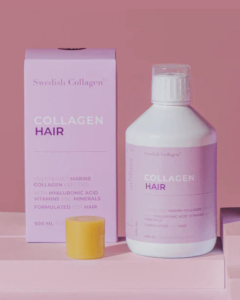 Capelli al collagene di pesce con coenzima Q10 /500 ml, 33 dosi/