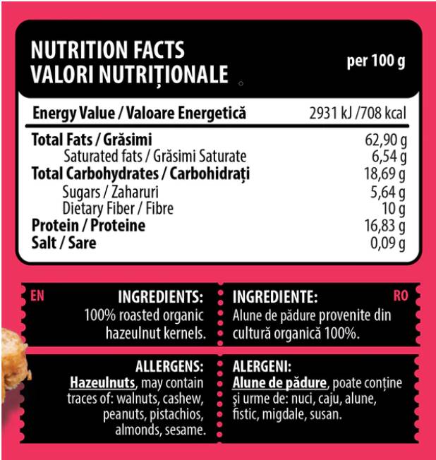 Burro di Nocciole - 250 grammi