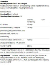 Flusso sanguigno sano 60 capsule di gel