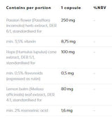 Supporto a base di erbe per il sonno - 120 capsule