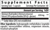 Ericio 650 mg | Criniera di leone - 60 capsule