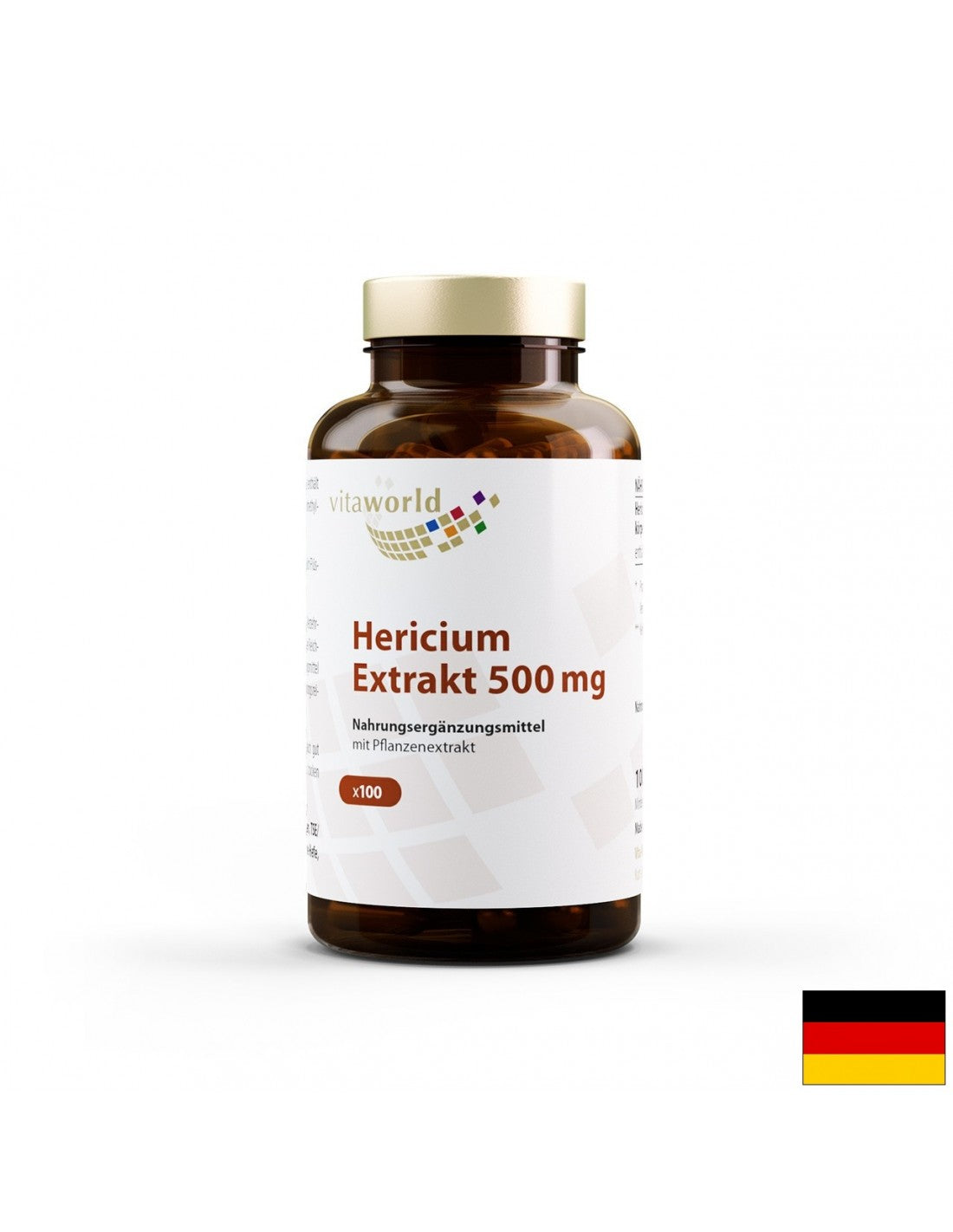 Estratto di Hericium/Hericium 500 mg, 100 capsule