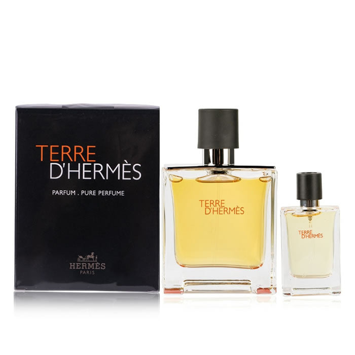 Hermes Terre D'hermes Eau De Parfum Spray 75ml Set 2 Pezzi
