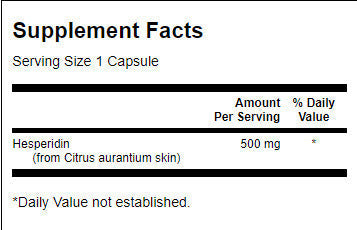 Esperidina 500 mg - 60 capsule