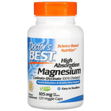 Magnesio glicinato chelato al 100% ad alto assorbimento 105 mg - 120 capsule