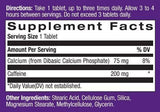Alta caffeina 200 mg. 100 compresse.