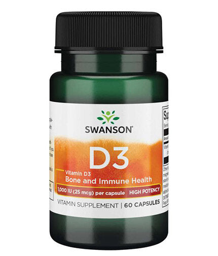 Vitamina D3 ad alta potenza 1000 UI - 60 capsule