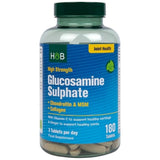 Solfato di glucosamina ad alta resistenza | Con Condroitina, MSM e Collagene - 180 Compresse
