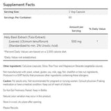 Estratto di Basilico Santo 500 mg - 90 capsule