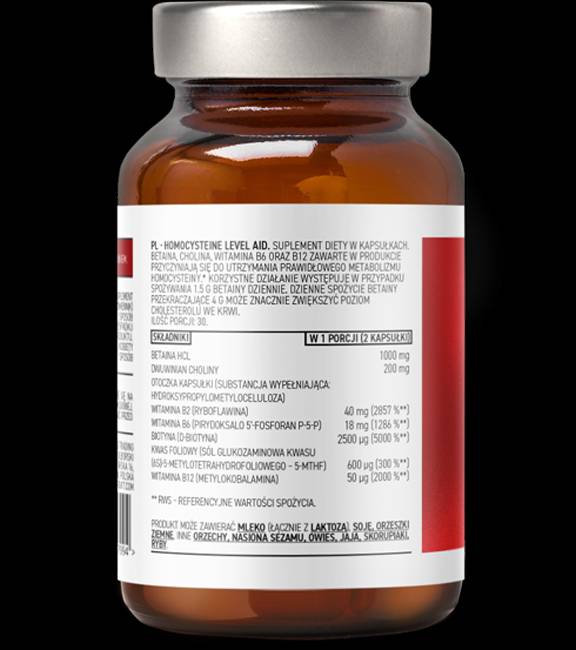 Aiuto per il livello di omocisteina 60 capsule