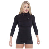 Maglietta/felpa con cappuccio da donna 01 LW The Legend - Nera