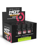 Scatola per shot hardcore Hot Blood/12 x 60 ml