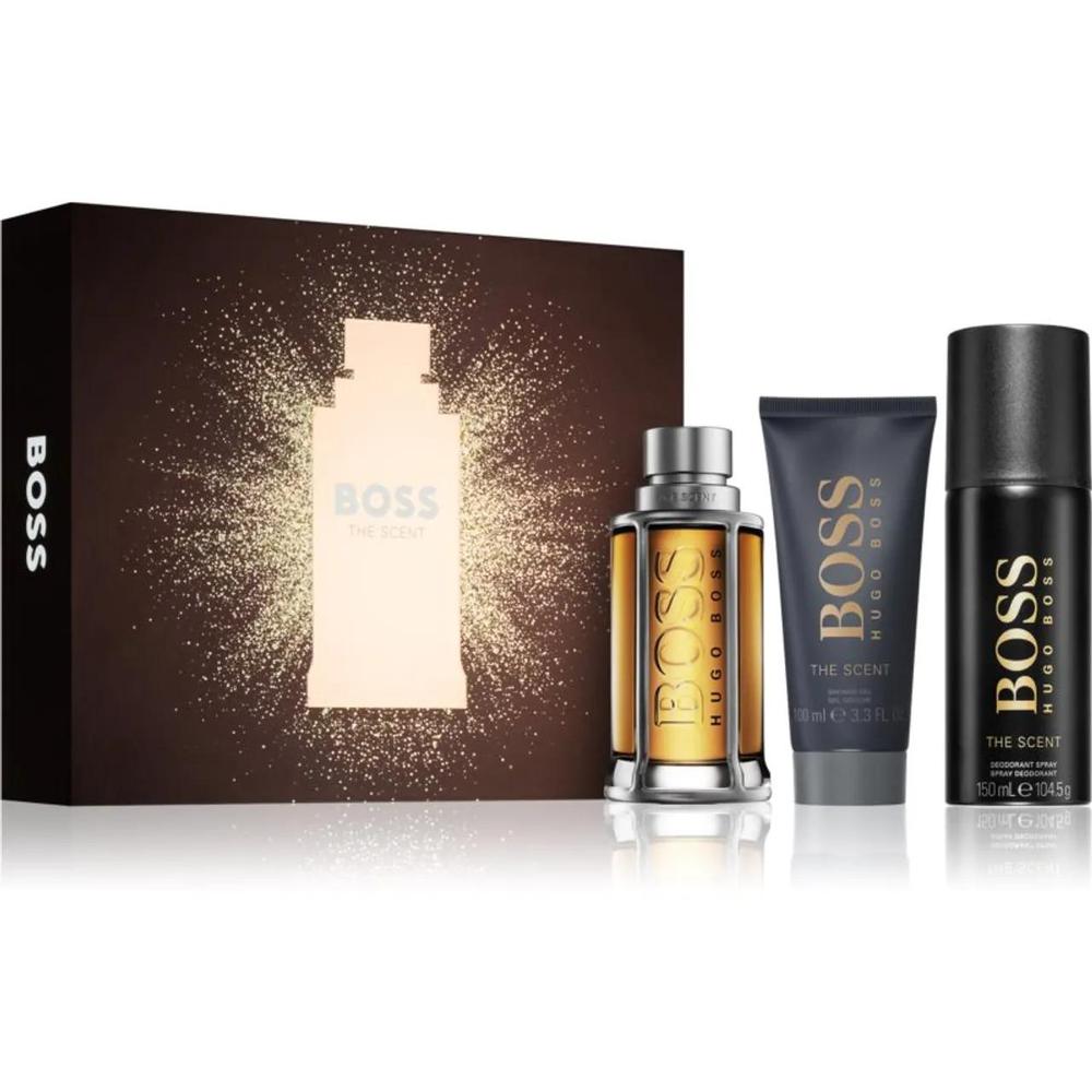 <tc>HUGO BOSS</tc> The Scent Eau De Toilette 100ml Desodorante 150ml Gel Ducha 100ml