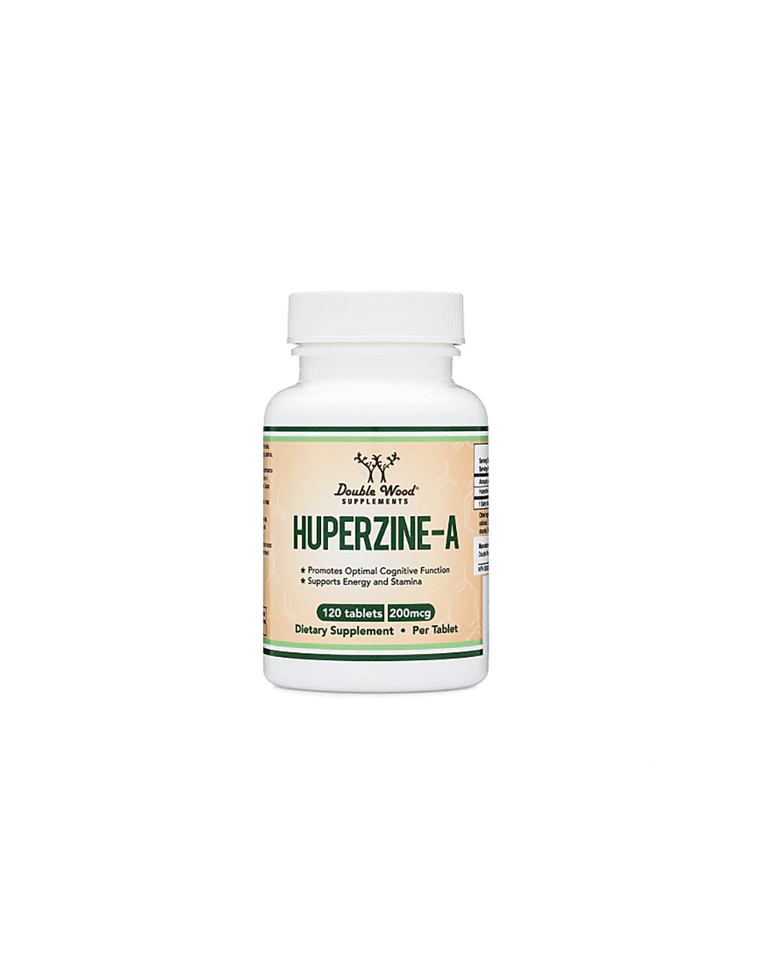 Huperzine-A/ Huperizine A 200 µg, 120 compresse <tc>Double Wood</tc>