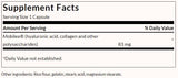 Complesso di acido ialuronico 83 mg - 60 capsule