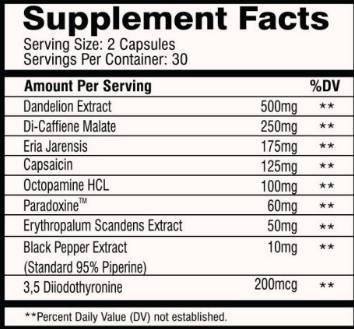Ibrido | Pre-allenamento termogenico - 60 capsule