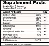 Ibrido | Pre-allenamento termogenico - 60 capsule