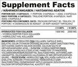 Collagene di pesce idrolizzato 500 mg | Dedicato alle Donne - 100 capsule