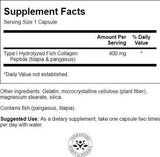 Collagene idrolizzato di pesce tipo 1 60 capsule