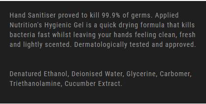 Gel igienico/disinfettante antibatterico - gel con aroma rinfrescante di cetriolo 100 ml