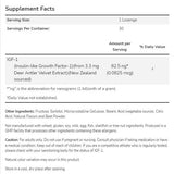 IGF-1 | Estratto di velluto di corna di cervo - 30 capsule di gel