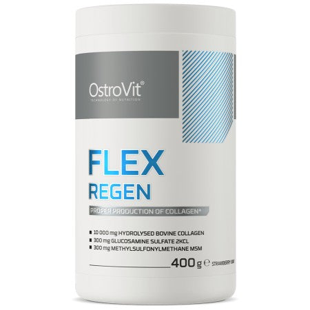 Flex Regen | Collagene + glucosamina, condroitina, MSM, acido ialuronico 400 grammi