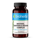 Maitake, shiitake, complesso Reishi 330mg - 100 capsule