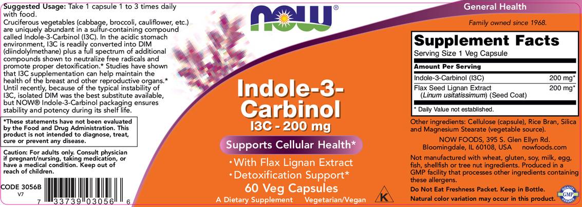 Indolo-3-Carbinolo (I3C) 200 mg - 60 capsule