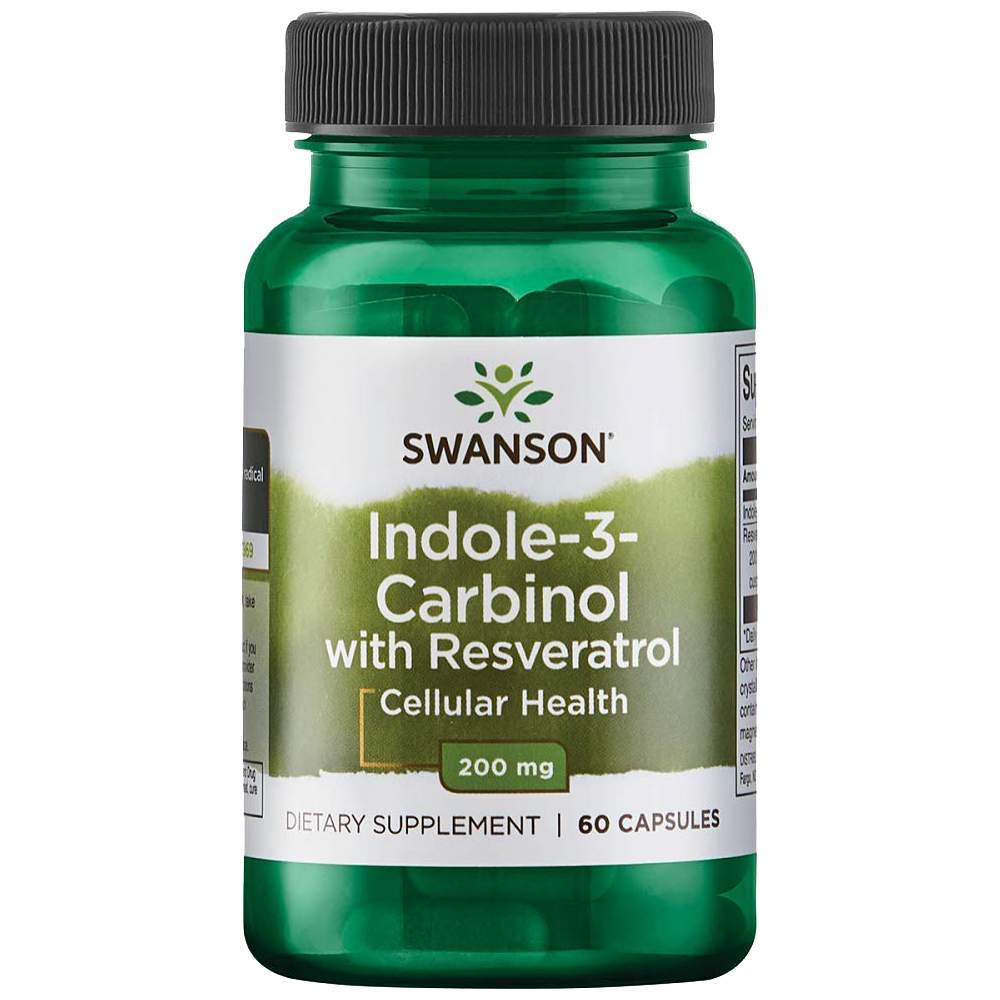 Indolo-3-Carbinolo con Resveratrolo 200 mg - 60 capsule