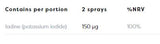 Iodio Spray Orale 150 mcg - 26 ml