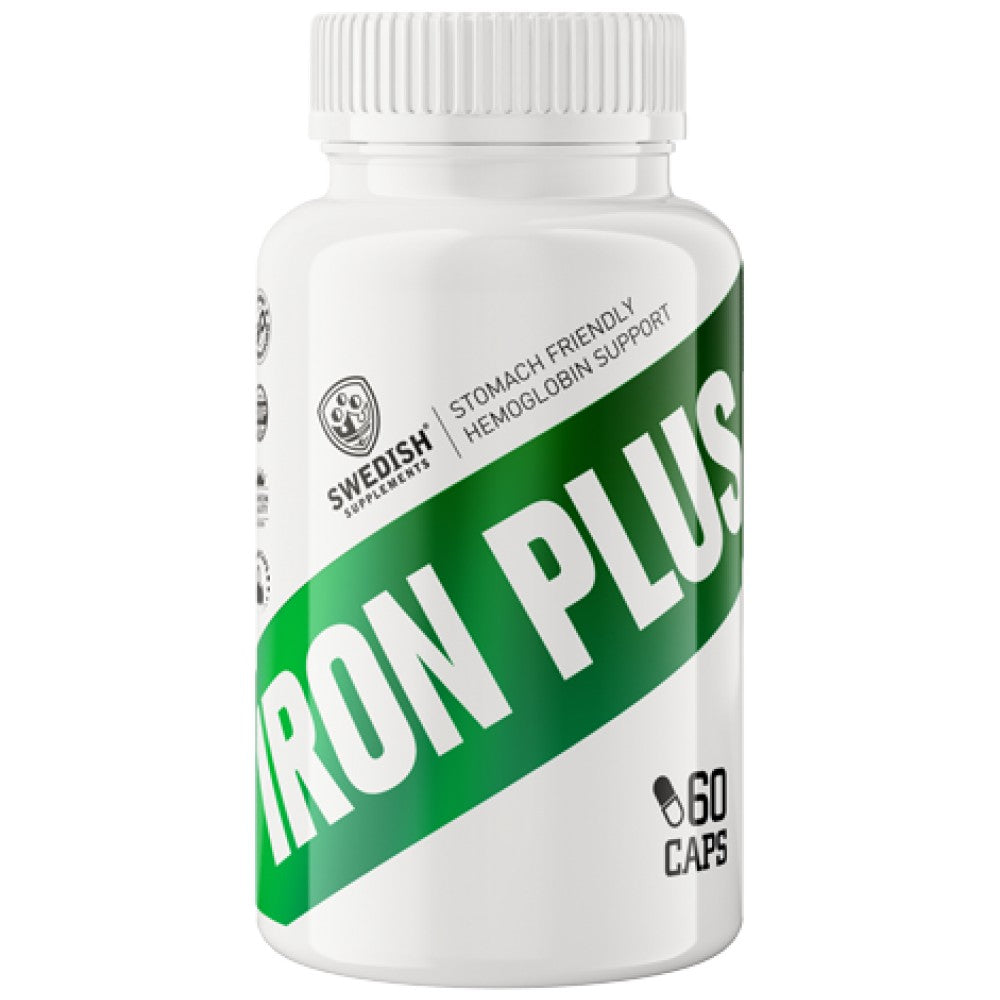 Iron Plus/With Vit C & Folic Acid/- 60 Capsules