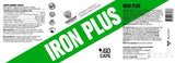 Iron Plus/With Vit C & Folic Acid/- 60 Capsules