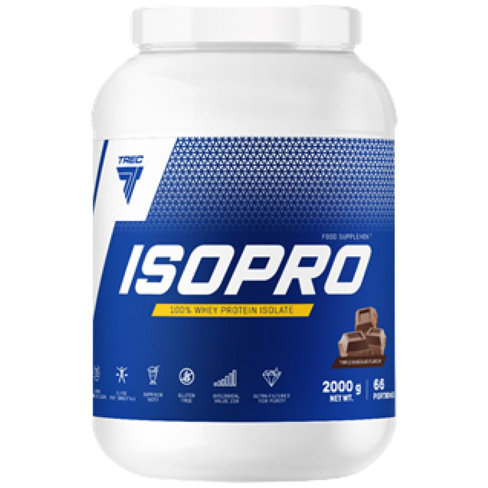 IsoPro | 100% Proteine ​​del siero di latte isolate - 2000 grammi